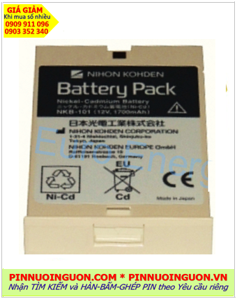 Pin Nihon Kohden BSM5100, Pin thiết bị Nihon Kohden BSM5100 / X060 12v NKB-101 _Thay ruột pin mới |HÀNG CÓ SẲN